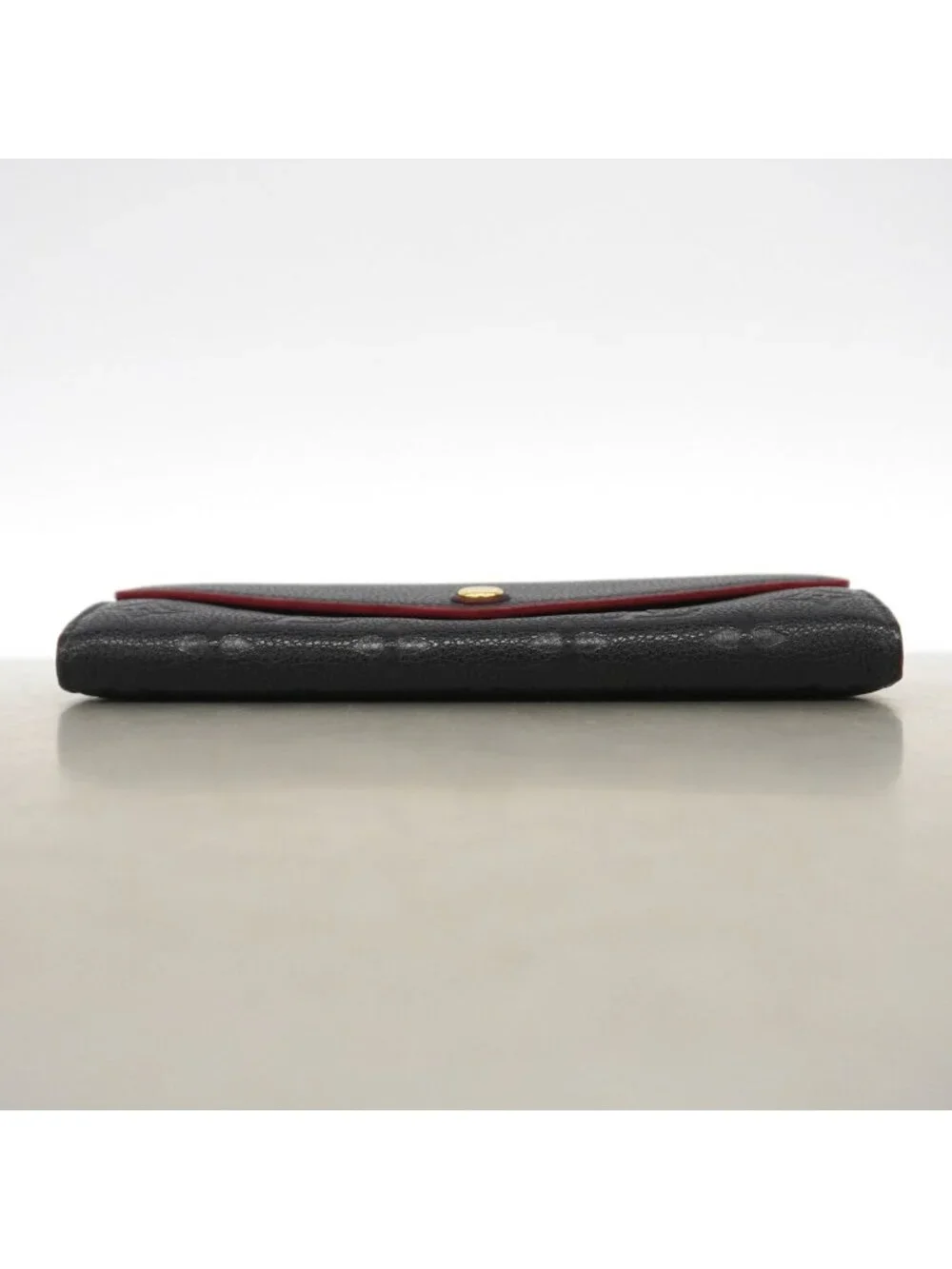 Louis Vuitton Wallet Monogram Empreinte Portefeuille Sarah Marine Rouge